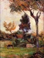 Gauguin, Paul - Two Cows in the Meadow